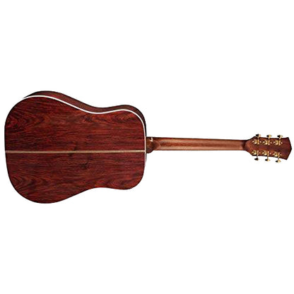 Cort Gold Mini F Dreadnought Body Torrefied Full Solid Adirondack Spruce Acoustic Electric Guitar With Bag - Natural Glossy