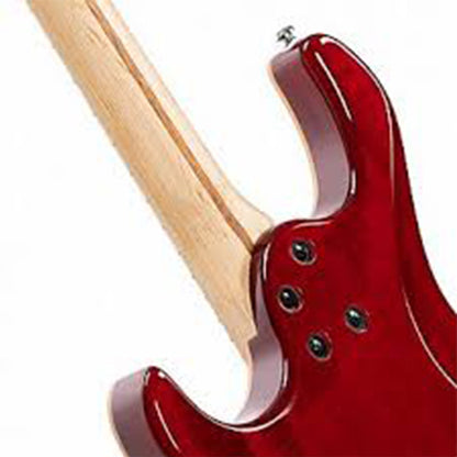 Cort G250DX American Basswood Body Maple Fretboard Electric Guitar With Bag - Trans Red (G250 DX）