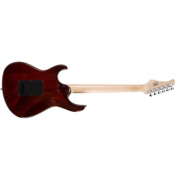 Cort G280 Select Alder Body Rosewood Fretboard Electric Guitar with Bag - Trans Black (G 280 TB)