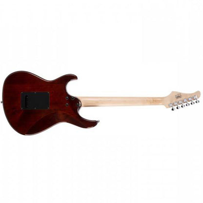 Cort G280 Select Alder Body Rosewood Fretboard Electric Guitar with Bag - Trans Black (G 280 TB)