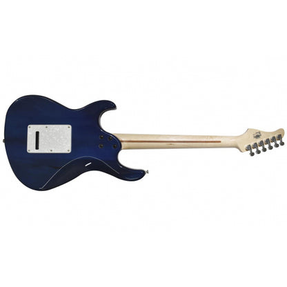 Cort G250DX American Basswood Body Maple Fretboard Electric Guitar With Bag - Trans Blue (G250 DX）