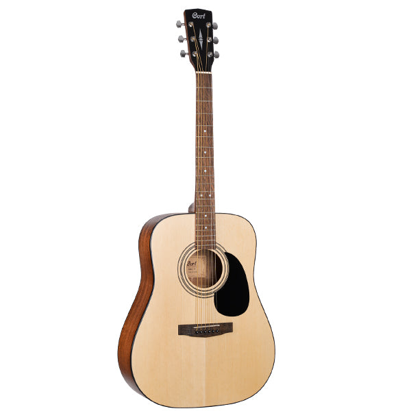 Cort CAP810 Dreadnought Trailblazer Acoustic Guitar Starter Pack With AD810, Tuner, Picks, And Strap