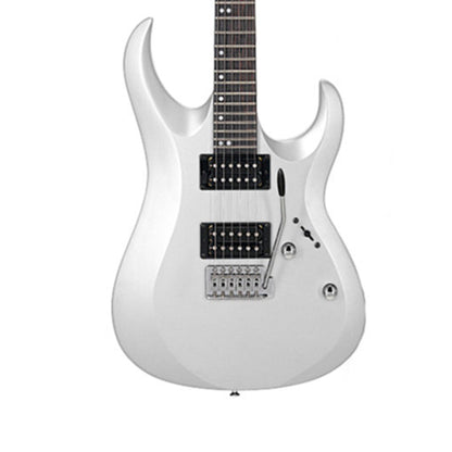[Discontinued] Cort X-1 Double Cutaway Bolt On Powersound HH Pickup White Electric Guitar (X1 X 1)