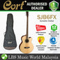 Cort SJB6FX Super Jumbo body shape Solid Sitka Spruce Top Acoustic Bass Guitar with Pickup (SJB6 FX)