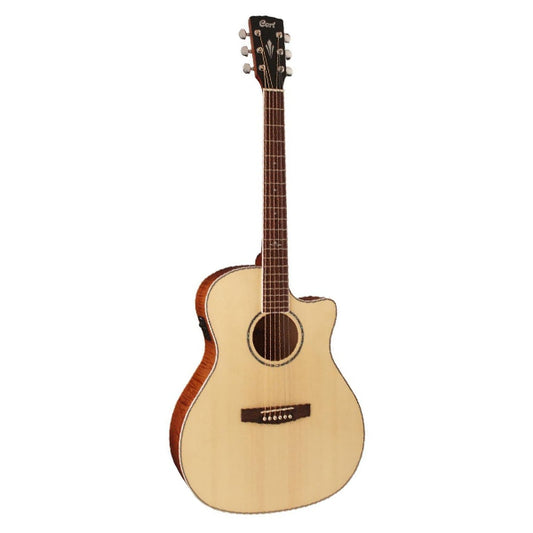 Cort GA-FF Grand Auditorium Spruce Top Acoustic Guitar (GAFF GA FF)
