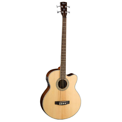 Cort SJB6FX Super Jumbo body shape Solid Sitka Spruce Top Acoustic Bass Guitar with Pickup (SJB6 FX)