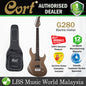 Cort G280 Double Cutaway  Basswood Bolt On HH Pickup Electric Guitar Mocha Bronze Pearl (G 280)