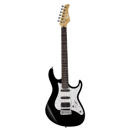 Cort G250 Double Cutaway Bolt On Basswood SSH Pickup Black Electric Guitar (G 250)