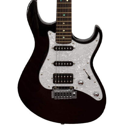 Cort G250 Double Cutaway Bolt On Basswood SSH Pickup Black Electric Guitar (G 250)