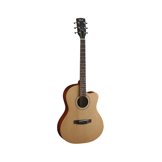 Cort JADE1E Classic Cutaway Spruce Top Acoustic Guitar with Pickup (JADE 1E)