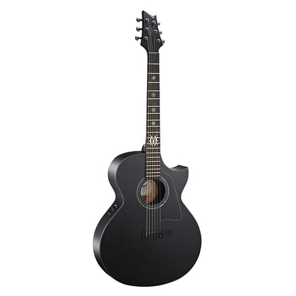 Cort EVL-A4 Slim Body Depth Arched Back Solid Spruce Top Acoustic Guitar with Pickup (EVLA4 EVL A4)