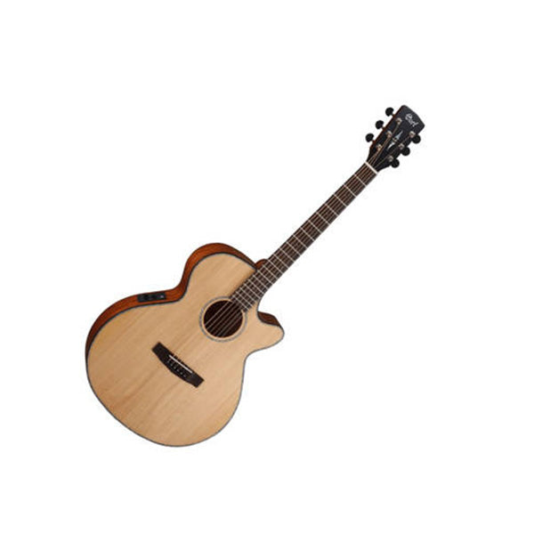 Cort SFX-E Slim Body Depth Solid Spruce Top Acoustic Guitar with Pickup Satin (SFXE SFX E)