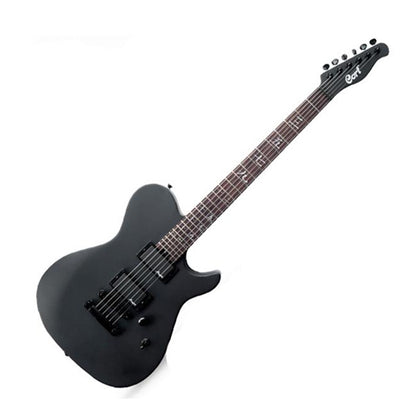 Cort M-Jet Single Cutaway American Basswood HHS Matt Black Electric Guitar (MJet M Jet)
