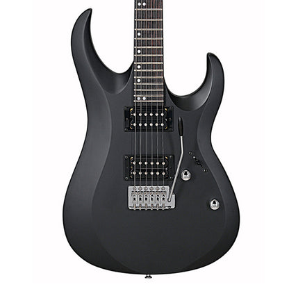 [Discontinued] Cort X-1 Double Cutaway Bolt On Powersound HH Pickup Black Satin Electric Guitar (X1 X 1)
