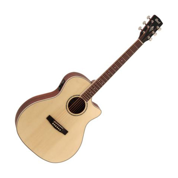 Cort GA-ME Grand Auditorium Spruce Top Acoustic Guitar (GAME GA ME)