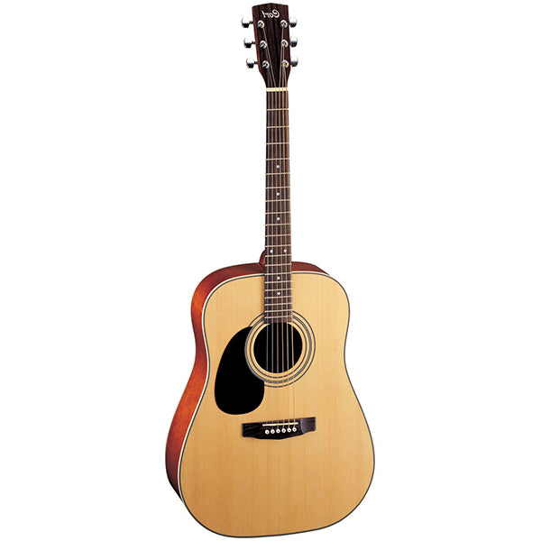 Cort AD880 LH Dreadnought Spruce Top Left Handed Acoustic Guitar (AD880LH)