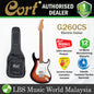 Cort G260CS Double Cutaway Bolt On Swamp Ash SSH Pickup Tone Sunburst Electric Guitar (G 260CS)