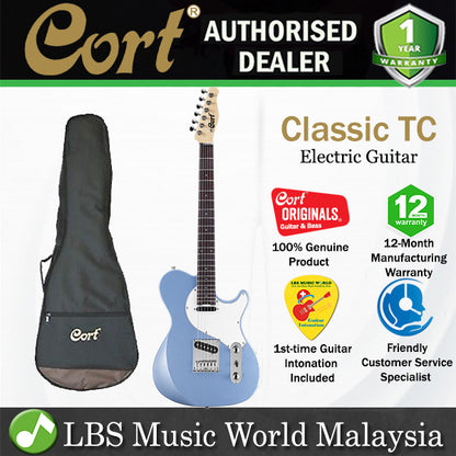 Cort Classic TC Single Cutaway Bolt On Ash Single Coil Pickup Electric Guitar (ClasssicTC)