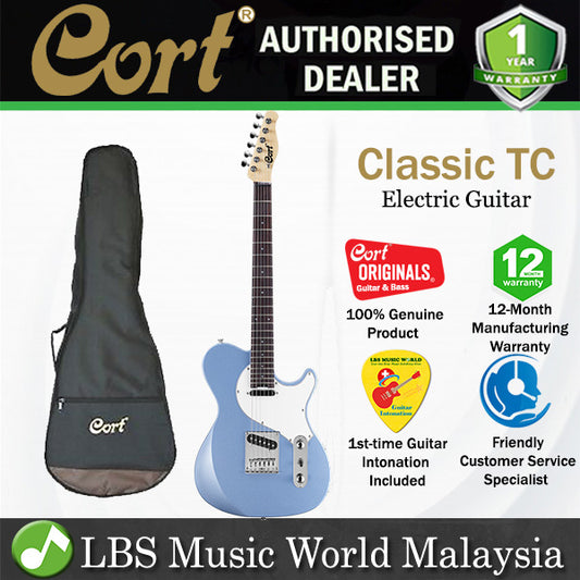 Cort Classic TC Single Cutaway Bolt On Ash Single Coil Pickup Electric Guitar (ClasssicTC)