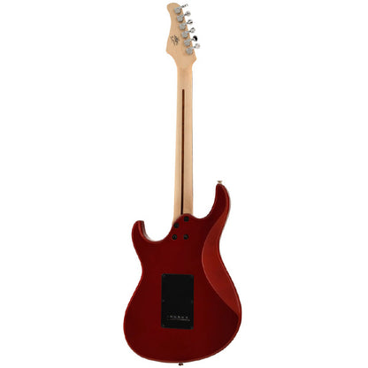 Cort G220 Double Cutaway Bolt On Basswood Powersound HSS Pickup Red Electric Guitar (G 220)