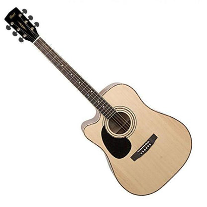 Cort AD880CE LH Dreadnought Cutaway Spruce Top Left Handed Acoustic Guitar (AD880CELH)