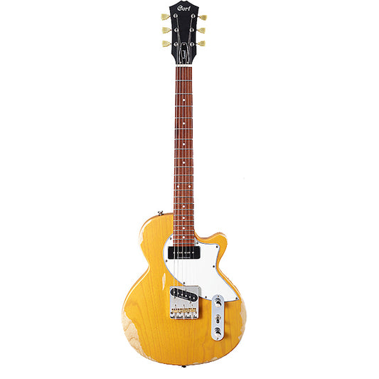 Cort Sunset TC Bolt On Ash Duncan Single Coil Pickup Worn Butter Blonde Electric Guitar