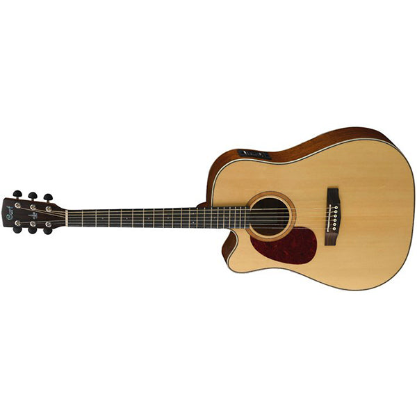 [Discontinued] Cort MR710F LH Dreadnought Solid Sitka Spruce Top Acoustic Guitar Left Handed with Pickup (MR710FLH)