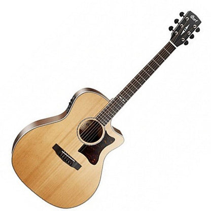 Cort GA5F-BW Grand Auditorium Solid Cedar Top Acoustic Guitar with Pickup (GA5FBW GA5F BW)