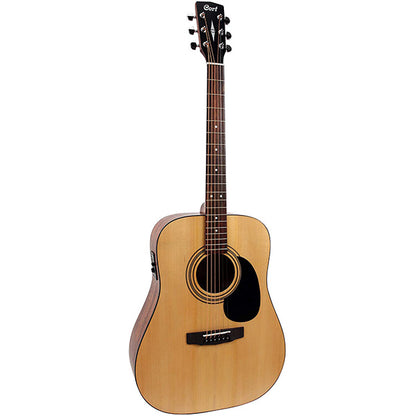 Cort AD810E Dreadnought Spruce Top Acoustic Guitar with Pickup Open Pore (AD 810E)