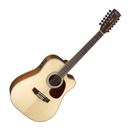 [Discontinued] Cort MR710F-12 Dreadnought Solid Sitka Spruce Top Acoustic Guitar with Pickup (MR710F12 MR710F 12)