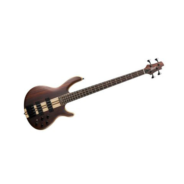 Cort A4 Ultra RWAS 4 String Double Cutaway Neck Thru Rosewood Electric Bass Guitar with Case
