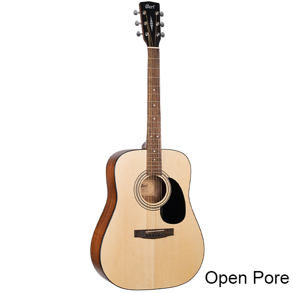 Cort AD810 Dreadnought Spruce Top Acoustic Guitar with Bag - Natural, Black & Sunburst (AD 810)