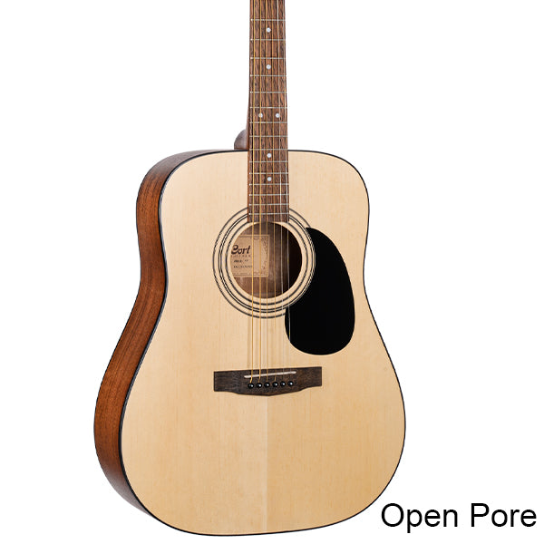 Cort AD810 Dreadnought Spruce Top Acoustic Guitar with Bag - Natural, Black & Sunburst (AD 810)