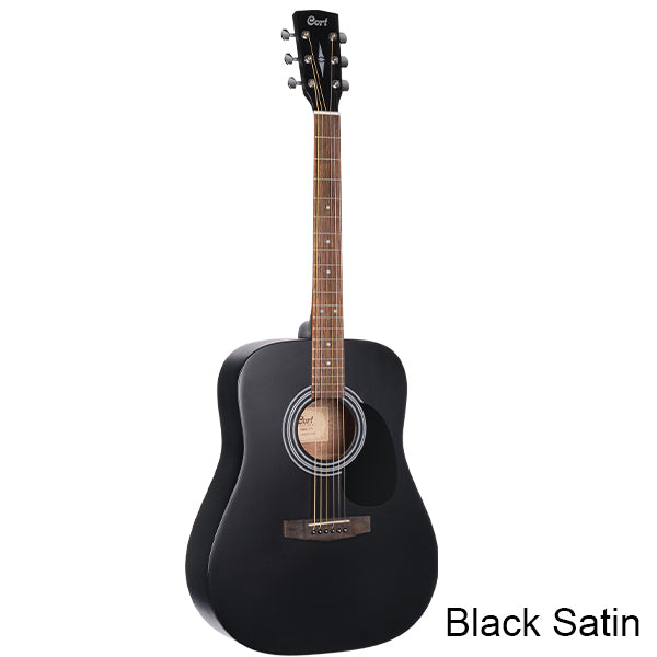 Cort AD810 Dreadnought Spruce Top Acoustic Guitar with Bag - Natural, Black & Sunburst (AD 810)