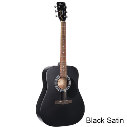 Cort AD810 Dreadnought Spruce Top Acoustic Guitar with Bag - Natural, Black & Sunburst (AD 810)