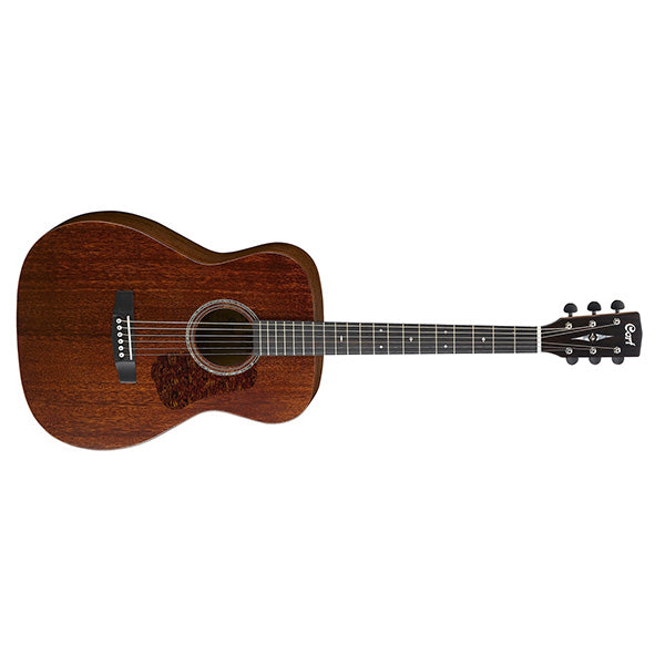 Cort L450C Concert Solid African Mahogany Acoustic Guitar with Bag (L450 C)