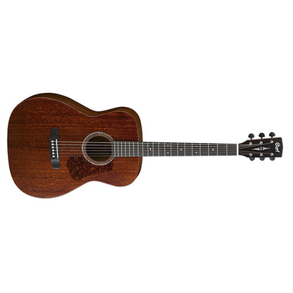 Cort L450C Concert Solid African Mahogany Acoustic Guitar with Bag (L450 C)