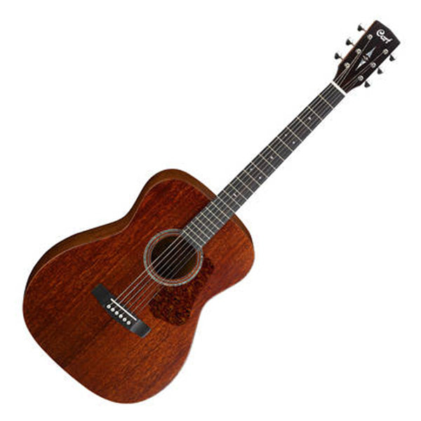 Cort L450C Concert Solid African Mahogany Acoustic Guitar with Bag (L450 C)