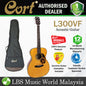 Cort L300VF OM Solid Adirondack Spruce Top Acoustic Guitar with Pickup (L300 VF)