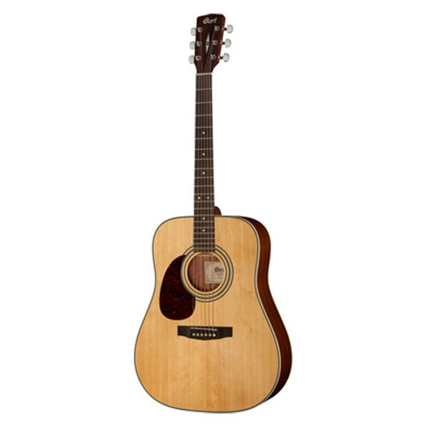 Cort Earth70 LH Dreadnought Solid spruce Top Left Handed Acoustic Guitar with Bag (Earth70LH)