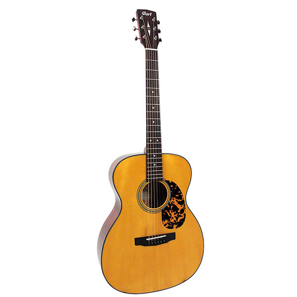 Cort L300VF OM Solid Adirondack Spruce Top Acoustic Guitar with Pickup (L300 VF)