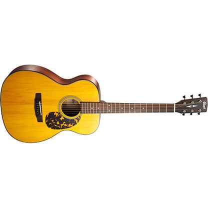 Cort L300VF OM Solid Adirondack Spruce Top Acoustic Guitar with Pickup (L300 VF)
