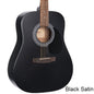 Cort AD810 Dreadnought Spruce Top Acoustic Guitar with Bag - Natural, Black & Sunburst (AD 810)