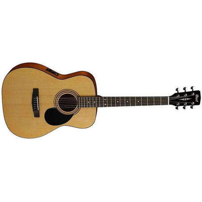Cort AF510E Concert Spruce Top Acoustic Guitar with Pickup Open Pore (AF 510E AF510)