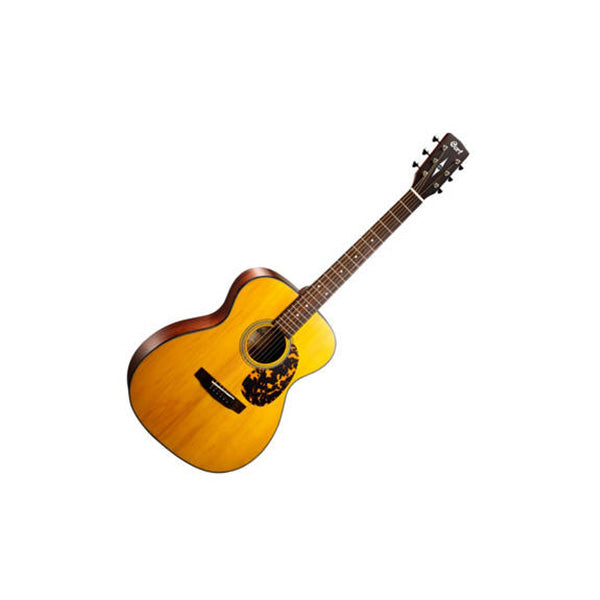 Cort L300VF OM Solid Adirondack Spruce Top Acoustic Guitar with Pickup (L300 VF)