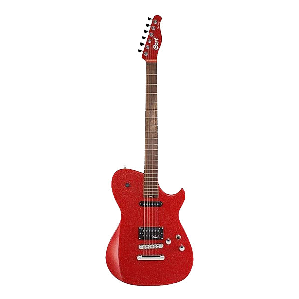 Cort MBC-1 Bolt On Single Cutaway Matt Matthew Bellamy Red Sparkle HS Pickup Electric Guitar (MBC1 MBC 1)