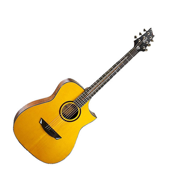 Cort LUXE Concert Solid Adirondack Spruce Top Acoustic Guitar with Case (LU XE)
