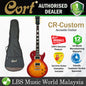 Cort CR Custom Cutaway Mahogany Duncan HH Pickup Cherry Red Sunburst Electric Guitar (CRCustom)