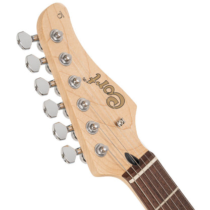 Cort G200SP-BLK Poplar Body HSS Pickup with Tremolo Electric Guitar (G200SP BLK)