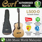 Cort L500-O OM body Solid Spruce Top Acoustic Guitar with Bag (L500O L500 O)